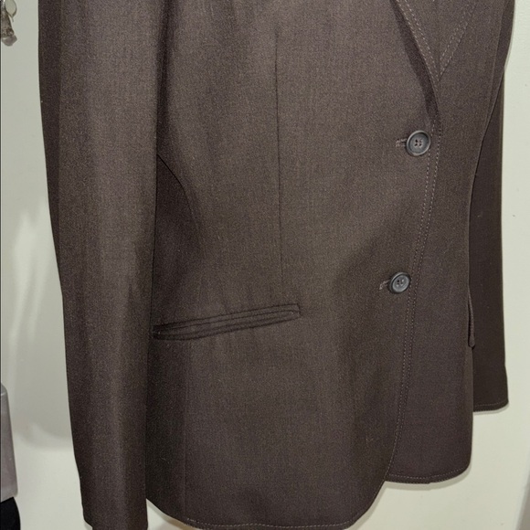 The Limited Dark Brown Blazer Women's - Picture 3 of 6
